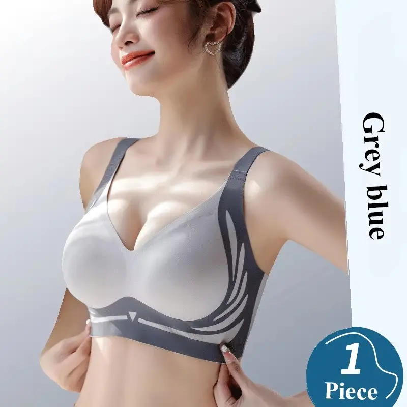 Premium Comfort Push-Up Bra (নীল) ১ পিস
